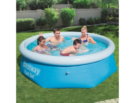 Piscina Inflable Redonda Fast Set 244X66 cm BESTWAY