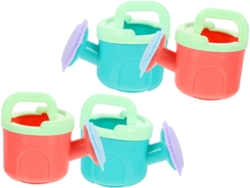 Juego De 4 Regaderas Portátiles Para Niños Y Niñas, Juguetes De Baño,...