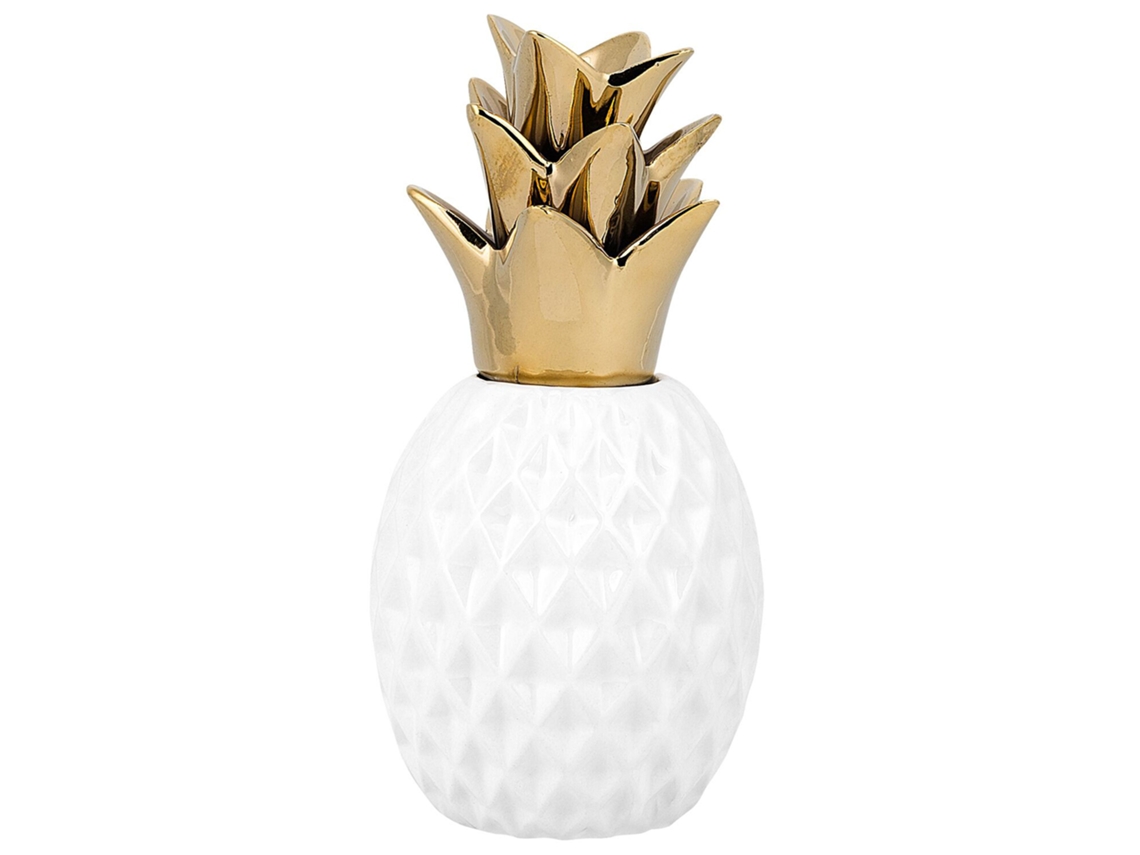 Figura decorativa blanca TYANA
