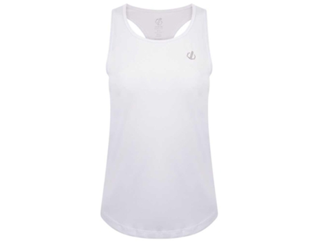 Camiseta de Mujer DARE2B Agleam Braces Blanco