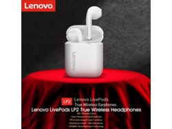 Auriculares Lenovo Livepods LP2 TWS Bluetooth 5.0 con reducción de ruido y luz dorada IPX5
