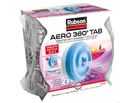 Rubson Aero360 Deshumidificador Reemplazo 450G Lavanda
