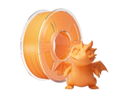 Filamento para impresora 3D, alta velocidad, resistencia mejorada, naranja OEM