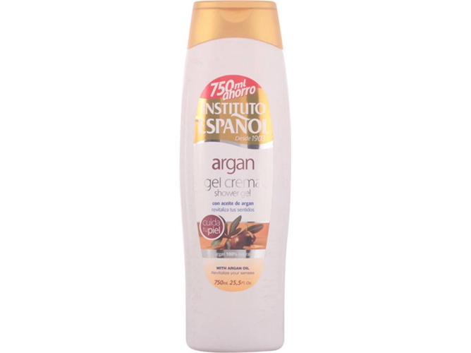 Gel de Baño INSTITUTO ESPAÑOL Aceite De Argan (750 ml)