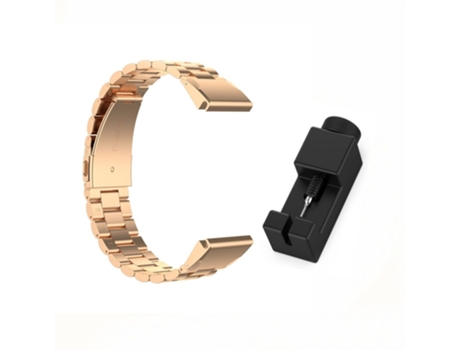 Correa de acero inoxidable para Garmin Fenix5/5X/5S/Forerunner 945/Approach S60 - oro rosa