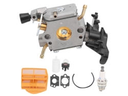 Kit De Carburador Para Motosierra Husqvarna 445, 445e, 450 Y 450e (pieza Accesoria)