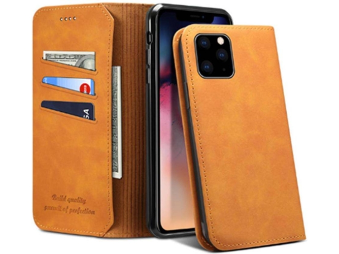 Funda iPhone 11 Pro WJS Cover Marrón