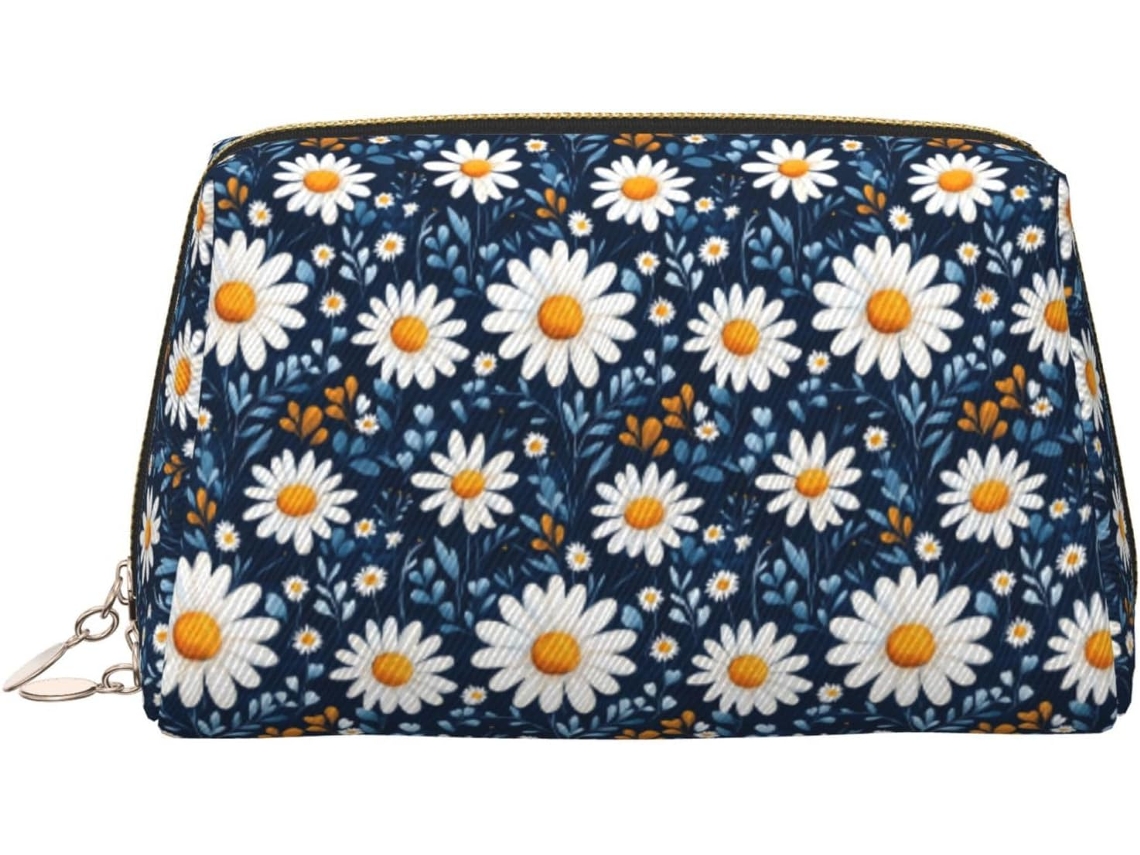 Bolsa De Viaje Cuero Organizador Para Mujer Diseño Estampado Vacaciones