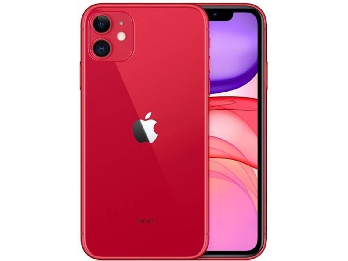 iPhone 11 APPLE (Reacondicionado Marcas Mínimas - 6.1'' - 128 GB - Rojo)