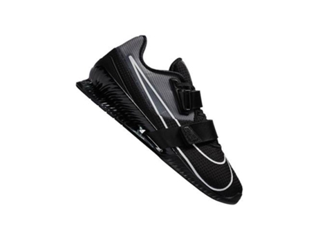 Zapatillas Deportivas NIKE Romaleos 4 (Gris, Negro - Material Sintético, Tejido- 40)