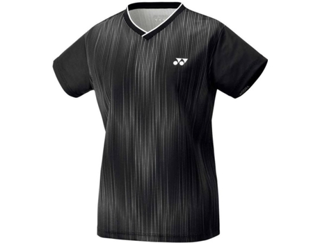 Camiseta de Mujer YONEX Crew Neck Tenis Poliéster Negro (M)