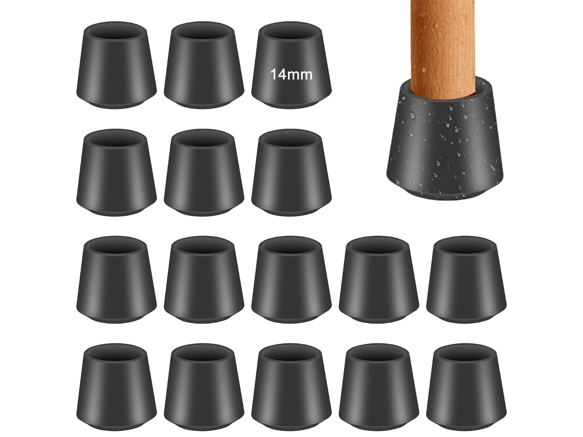 Juego de 16 protectores redondos de 15 y 16 mm para munición