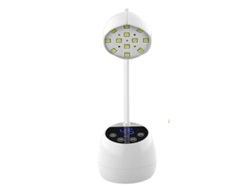 Lámpara de uñas LED UV inalámbrica de 36 W, secador de uñas de gel recargable con sensor inteligente GOKOCO