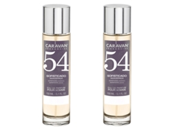 Set de 2 perfume de hombre nº54 150ml CARAVAN