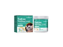 Crema calmante para tatuajes con efecto de alivio rápido.