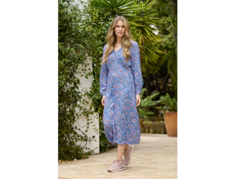 Vestido de mujer de manga larga y cuello de pico b.young Flouri (Tam: 42)