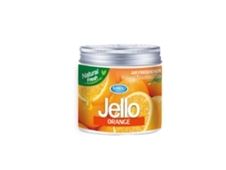 Ambientador Para Coche En Gelatina De 220 G, Bálsamo Desodorizante Con Fragancia Duradera Y Aroma A Naranja.