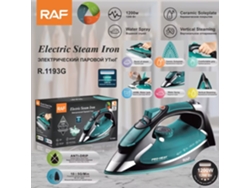 Plancha de vapor (verde) estándar europea - Plancha doméstica portátil - Plancha de vapor - Múltiples ajustes de temperatura