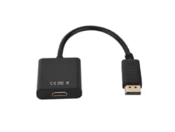 Cabo De Conversão (dp Para Vídeo Hd Hdmi) Preto