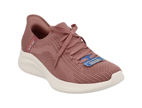 Zapatillas de Mujer para Tenis SKECHERS Mve Slip Ins Ultra Flex Rosa (40)
