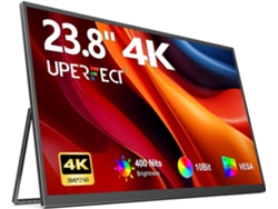 Monitor portátil de doble pantalla 4K de 23,8 pulgadas Uperfect