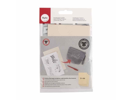 Papel de transferencia textil A4 - blanco