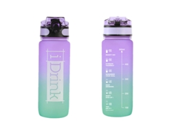 Botella en Tritan I DRINK 750ml Lila/Verde Id2121