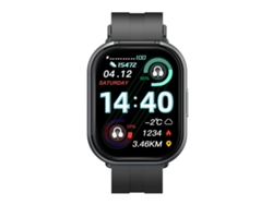 Smartwatch con pantalla TFT de 2,01 pulgadas y auriculares Bluetooth integrados, compatible con llamadas inalámbricas. (negro)
