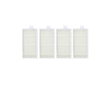 Filtros de aspirador de pó 4 peças para ecovacs robot jinrui cen540