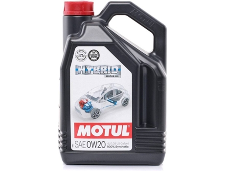 Aceite de Motor MOTUL HYBRID (Aceite - 30 x 18 x 15 cm)