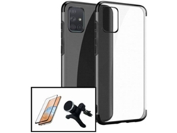 Funda + Protector + Soporte Huawei P30 Lite SlimArmor (Negro)