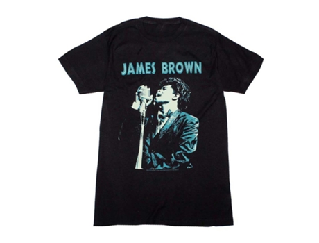 Camiseta ROCKINSTONE de James Brown Camiseta ROCKINSTONE de canto de James Brown (L)
