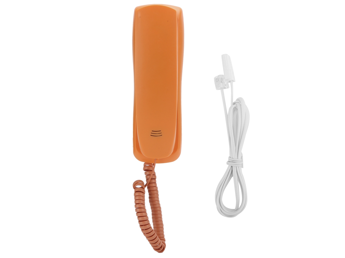 Teléfono fijo con cable (funciona en casa y en la oficina)