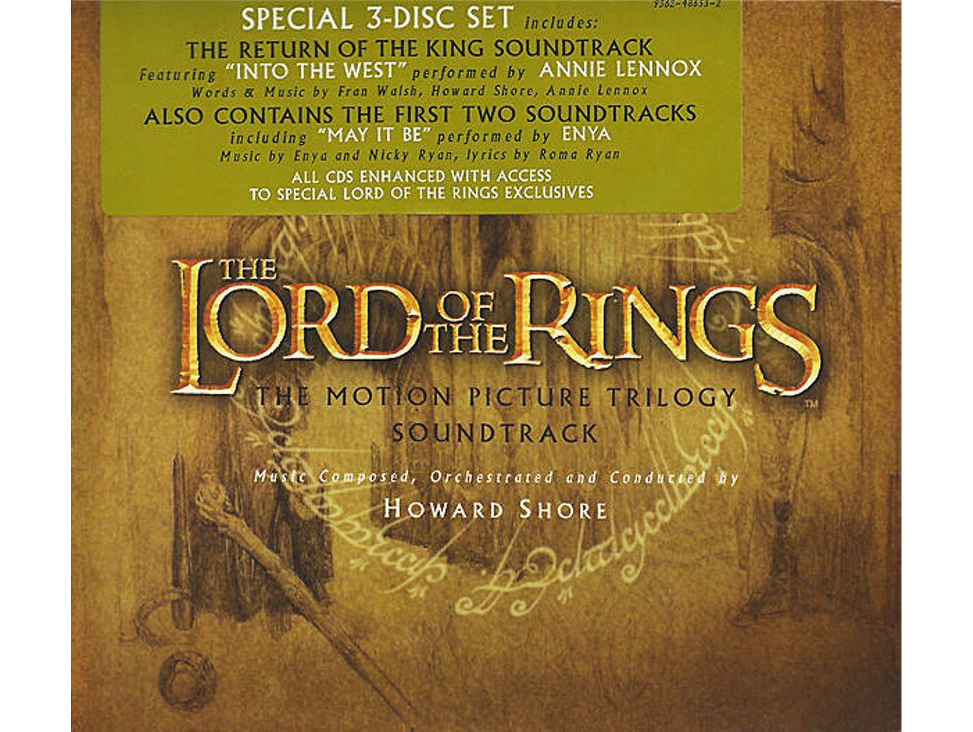 Box Set Howard Shore - The Lord Of The Rings (The Motion Picture Trilogy Soundtrack)