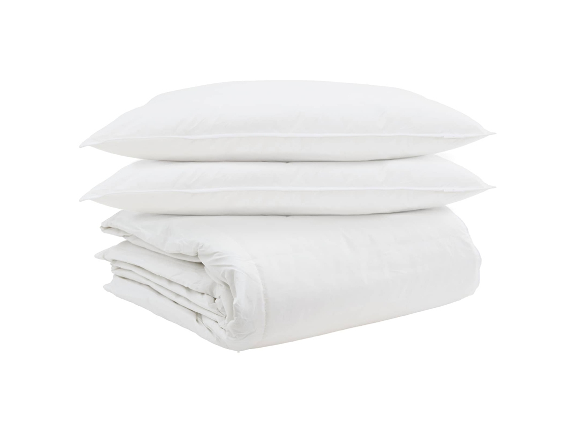 Juego De Edredón Con Almohada 3 Uds | Duvet Pluma De Pato