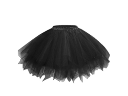 2026-falda De Tule Con Malla Para Mujer Princesa Elástica Corta Baile Talla M Xl Xxl