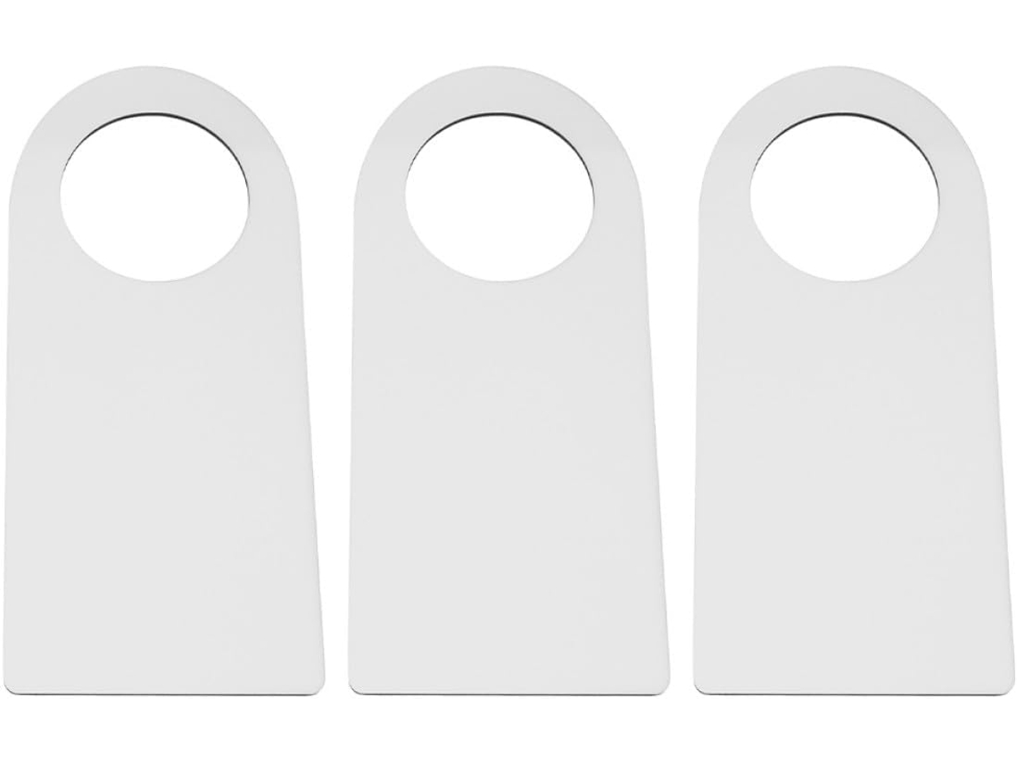 Juego 3 Paneles Decorativos Madera Blanca Puertas Accesorios Bricolaje Resistentes Deformación Ideales