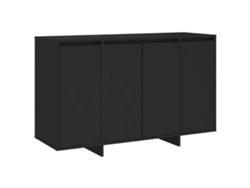 Aparador VIDAXL Negro Madera contrachapada (120x41x75cm)