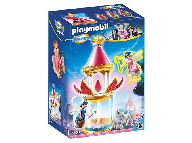 PLAYMOBIL Super 4 - Torre flor mágica