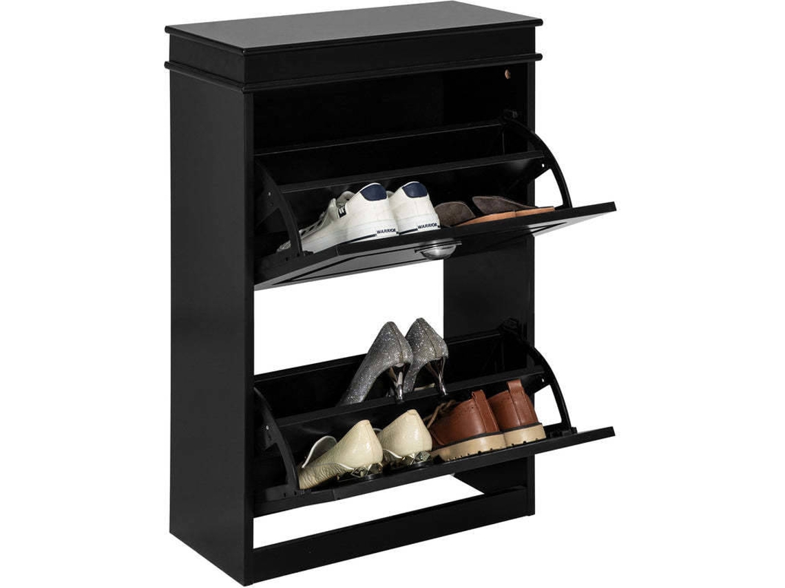 Zapatero SOBUY (Negro - 53x24x82 cm)