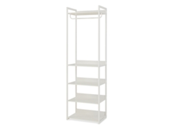 Perchero Burro Jässaatka Con 5 Estantes 200x61x40 Cm - Gris [EN.CASA]