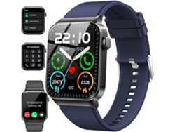 Reloj inteligente multifuncional con pantalla táctil de 1,85 pulgadas para Android e iOS, rastreador de actividad física resistente al agua Ly Ebike