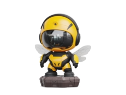 Luz Nocturna Con Proyección De Abejas, Conexión Bluetooth, Temporizador Y Control Remoto, Nebulosa De Techo Con Cielo Estrellado (amarillo)