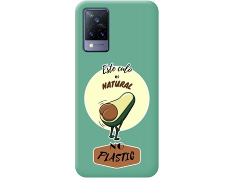 Carcasa Vivo V21 5G TUMUNDOSMARTPHONE Natural No Plastic Verde
