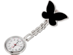 Reloj Bolsillo Broche Enfermeras Médicos Números Claros Tiempo Preciso Estilo Simple Mujer Clip
