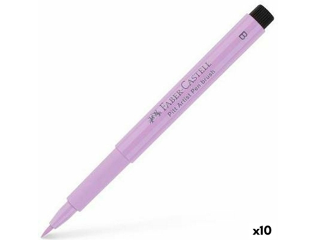 Rotuladores FABER-CASTELL pitt artist lilás 10 unidades