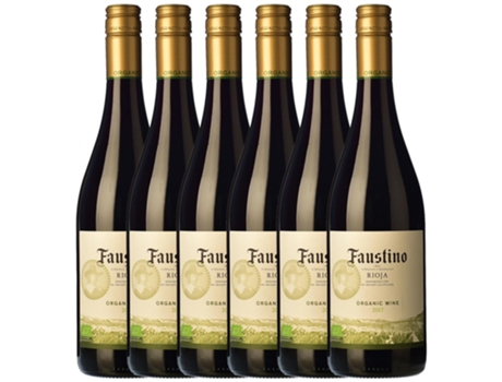 Vino FAUSTINO Faustino Organic Tempranillo Rioja Joven (0.75 L - 6 unidades)