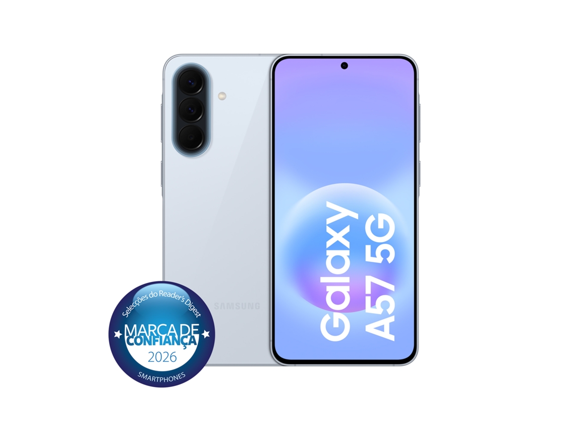 Smartphone SAMSUNG Galaxy A57 5G (6.7” - 8 GB - 256 GB - Azul Claro)
