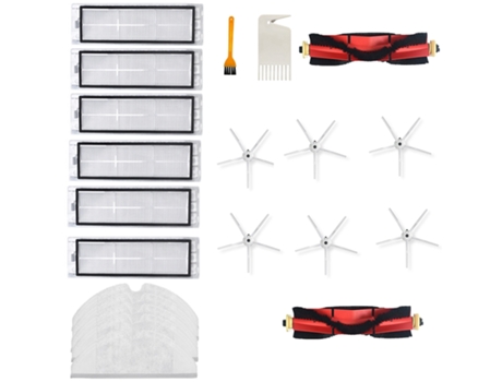 Accesorios para Robot aspirador Xiaomi Roborock S6 Maxv S5 Max S50 S55, filtro Hepa, cepillo, piezas de repuesto
