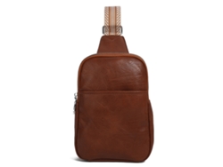 Bolso de viaje retro Kofihety para mujer, moderno, informal, con capacidad, marrón (talla única)